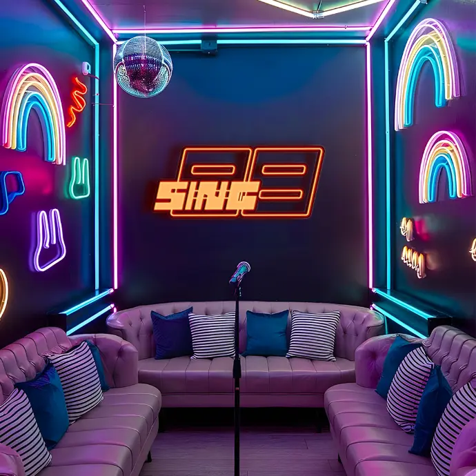 sing 88 logo design by rabbit