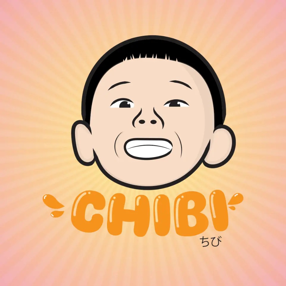 chibi logo design by rabbit