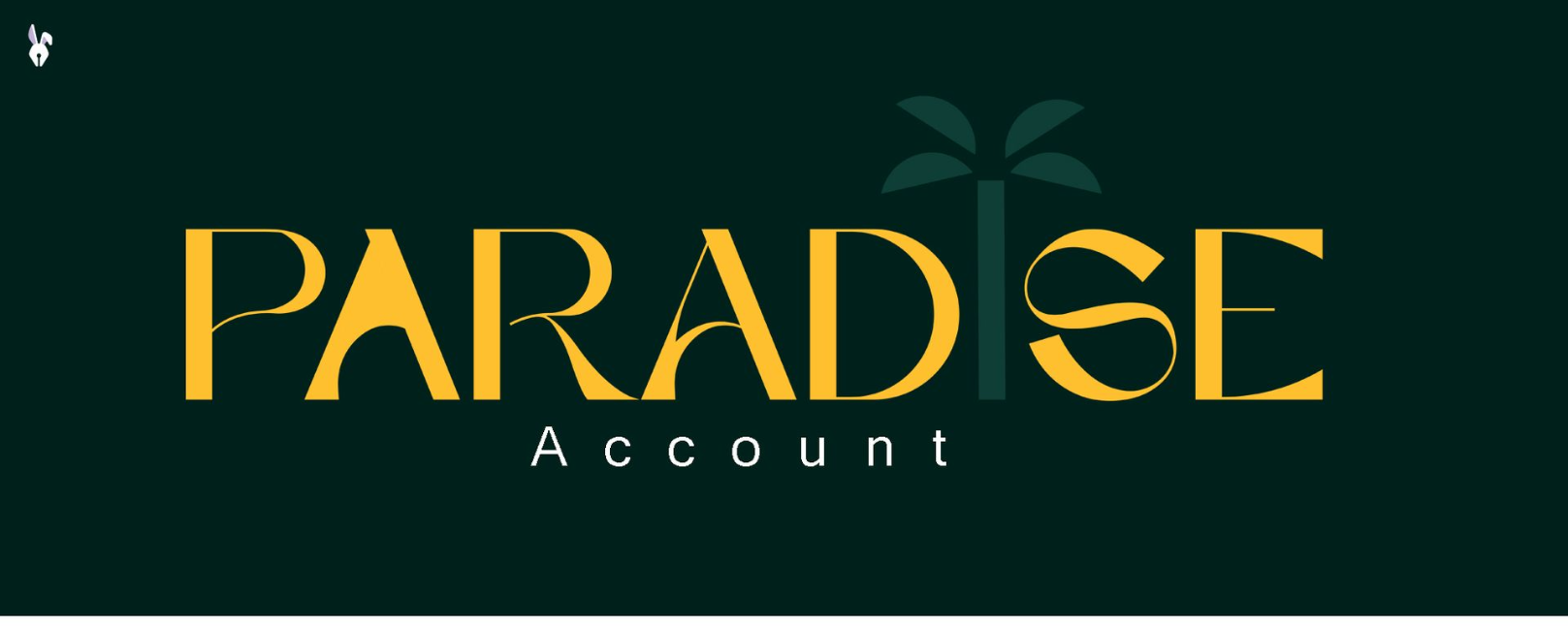 paradise logo by rabbit